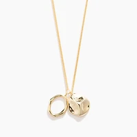 Gold Turtle Shell Necklace