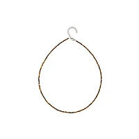 Natural Crystal Necklace (Neutral Tones)