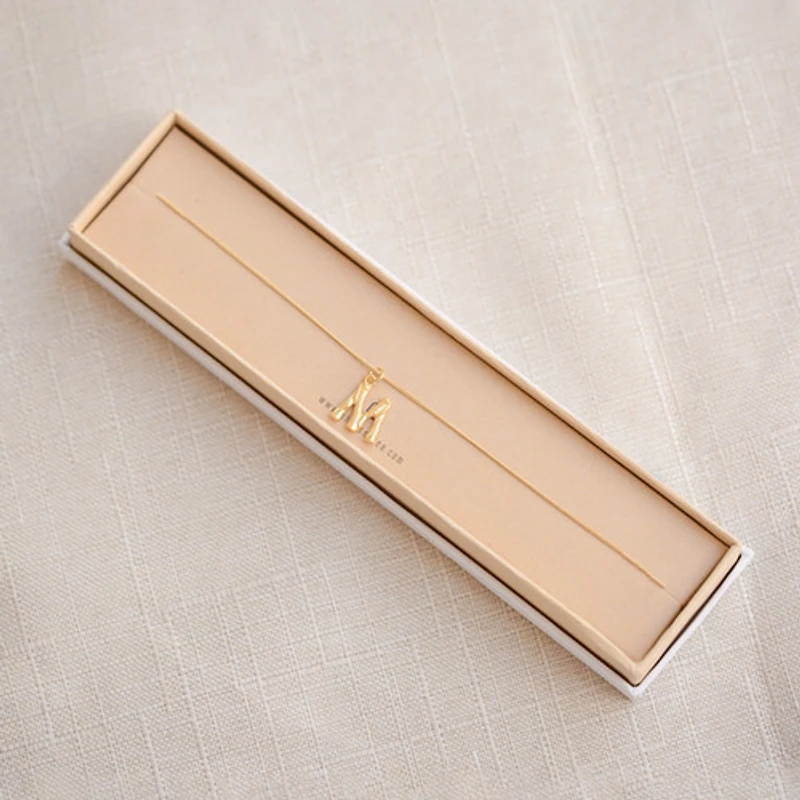 Initial Letter Necklace (A-N)