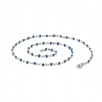 Color Beaded Chain Necklace