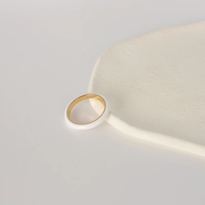 Everyday Enameled Ring