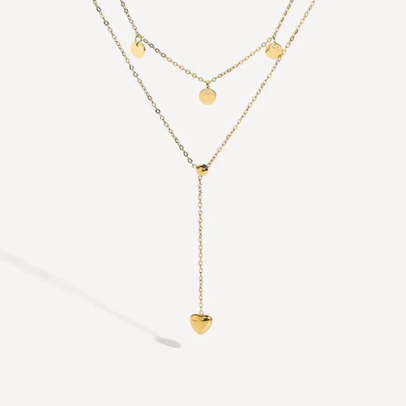 Dotted Dual Layer Necklace