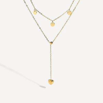Dotted Dual Layer Necklace