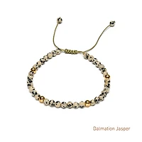 Braided Natural Crystal Bracelet (Basic Neutrals)