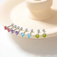 Steel Birthstone Twist-On Studs