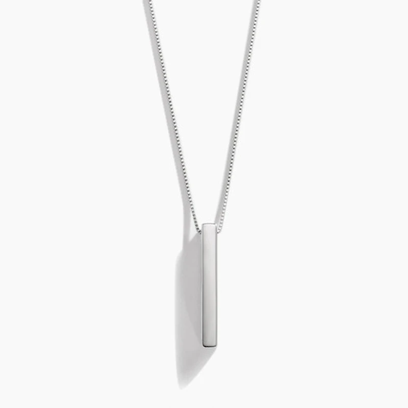 Vertical Engravable Necklace