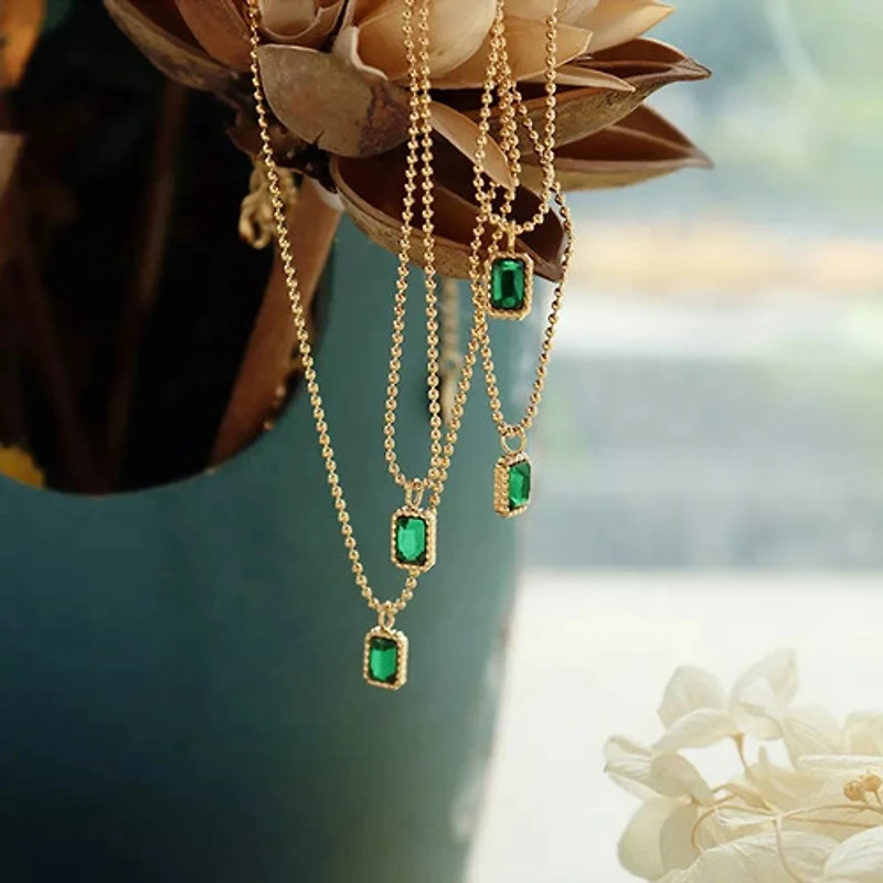 Grandma's Emerald Necklace