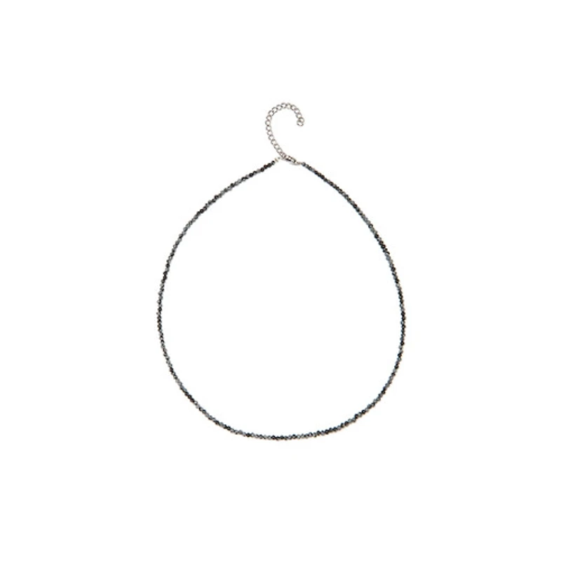Natural Crystal Necklace (Neutral Tones)