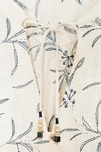 EMBROIDERED TEXTURED RUSTIC BLOUSE