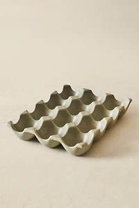 STONEWARE EGG CUP 12