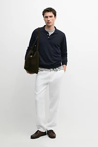 Pantalon de jogging en lin