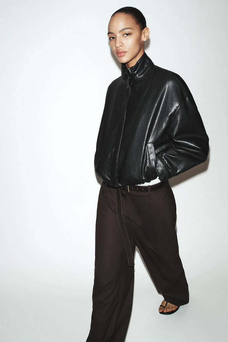 BLOUSON BOMBER REMBOURRÉ MATIÈRE SYNTHÉTIQUE