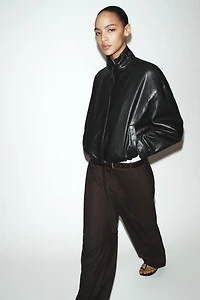 BLOUSON BOMBER REMBOURRÉ MATIÈRE SYNTHÉTIQUE