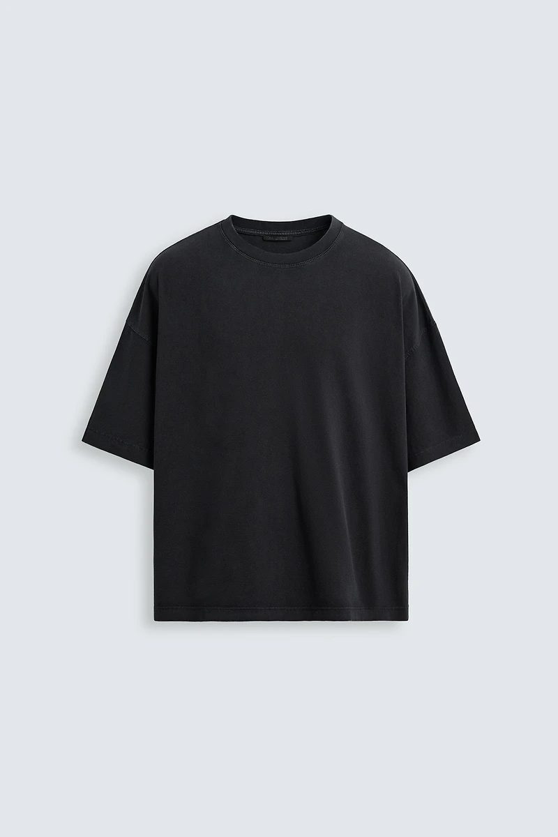 LIGHTWEIGHT WASHED BOXY FIT T-SHIRT