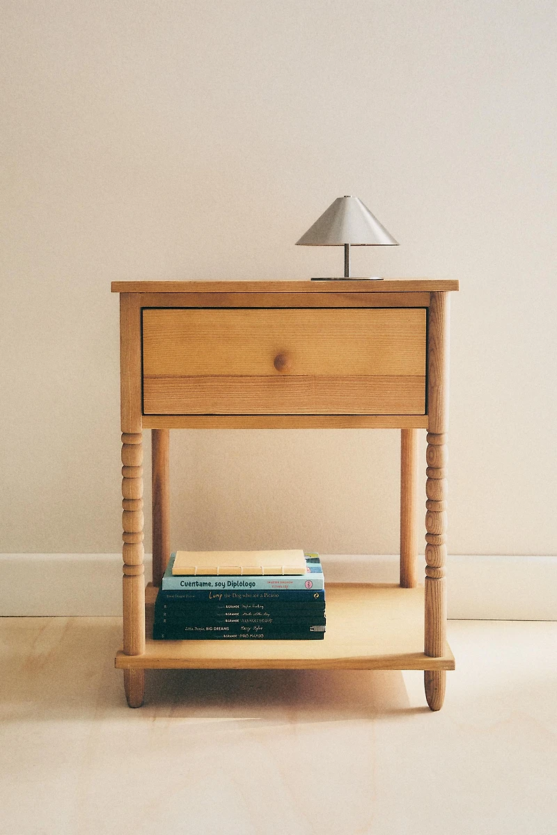 WOODEN NIGHTSTAND