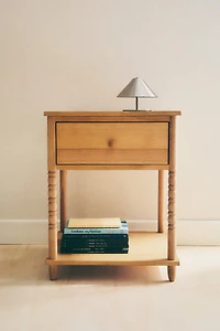 WOODEN NIGHTSTAND