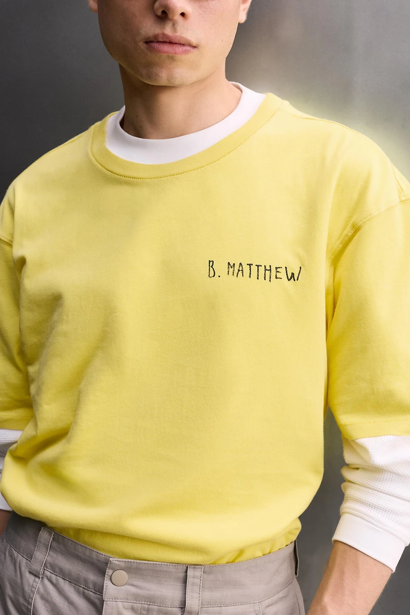 RELAXED FIT PRINTED T-SHIRT