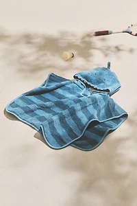 KIDS' SHARK BEACH PONCHO