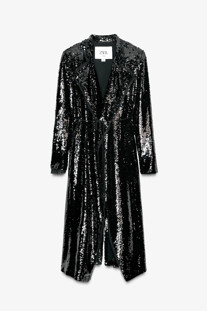 LIMITED EDITION SEQUIN COAT