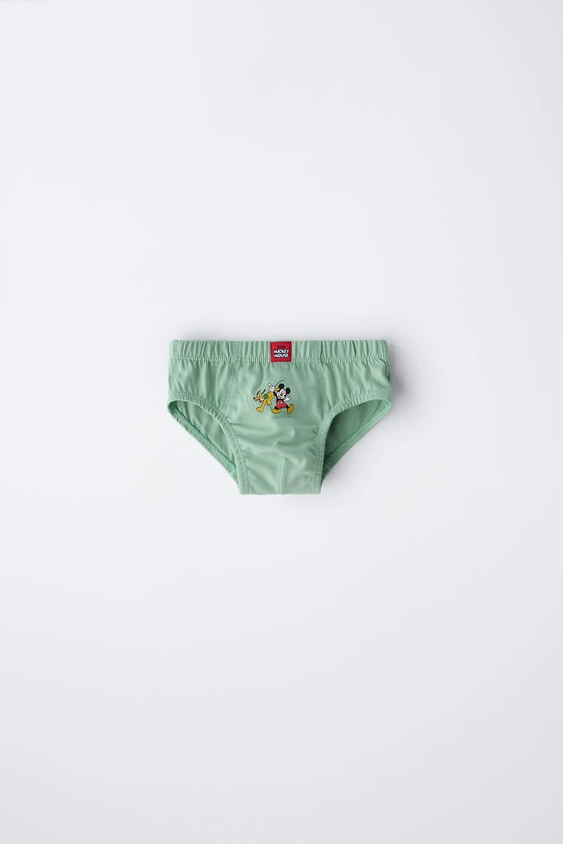 2-6 ANS/ LOT DE TROIS SLIPS MICKEY MOUSE AND FRIENDS © DISNEY