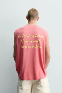 RELAXED FIT GRAPHIC TANK TOP