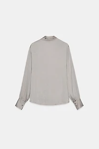 ZW COLLECTION TIED NECKLINE BLOUSE