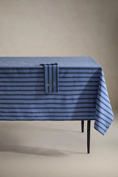 YARN-DYED STRIPE TABLECLOTH