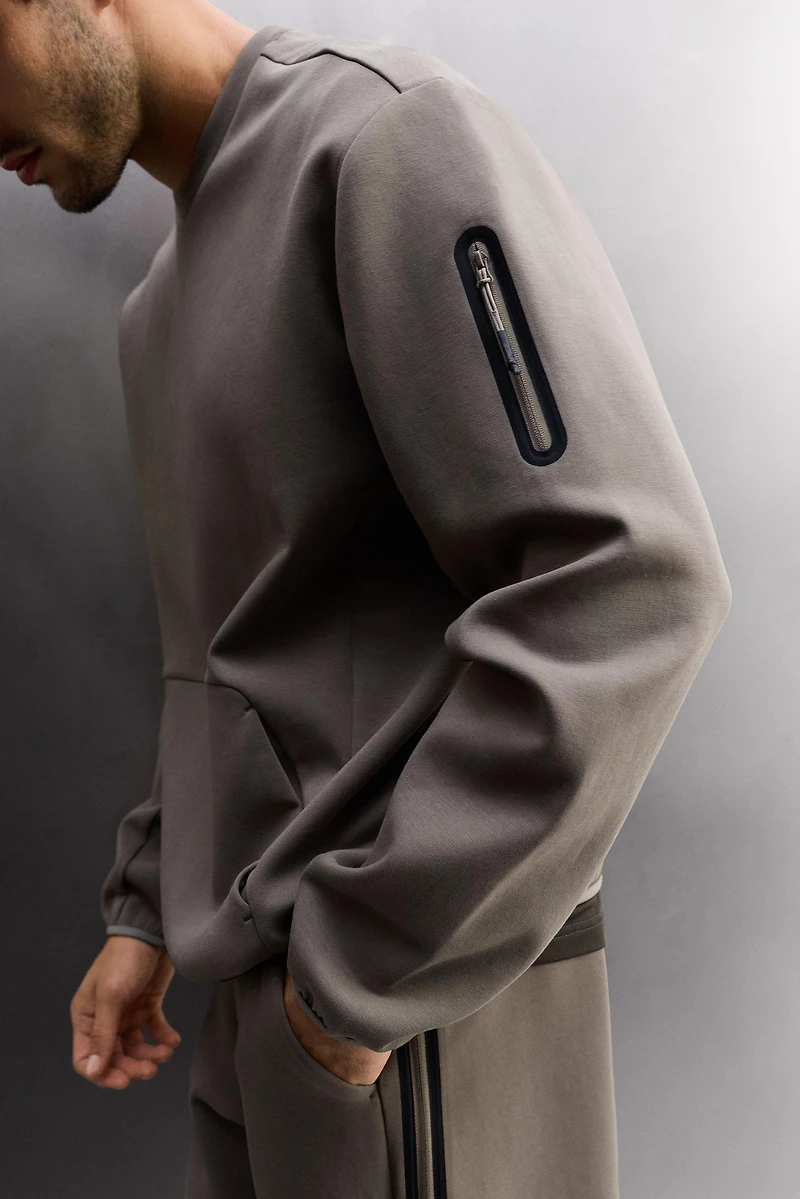 SWEAT TECHNIQUE COL ROND