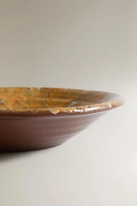 LARGE TERRACOTTA SERVING DISH