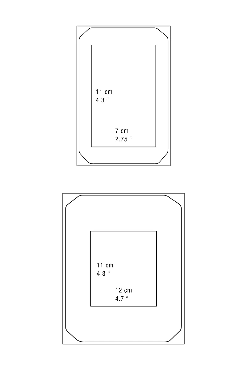 THIN METAL PICTURE FRAME