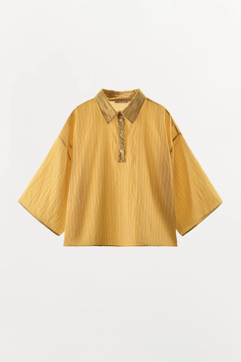 STRIPED PRINT SHIRT