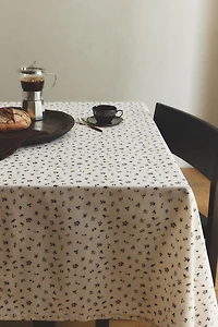 FRUIT PRINT RESIN-COATED COTTON TABLECLOTH