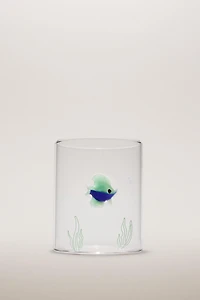 BOROSILICATE GLASS FISH TUMBLER