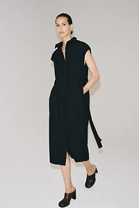 TIED SHIRT DRESS ZW COLLECTION