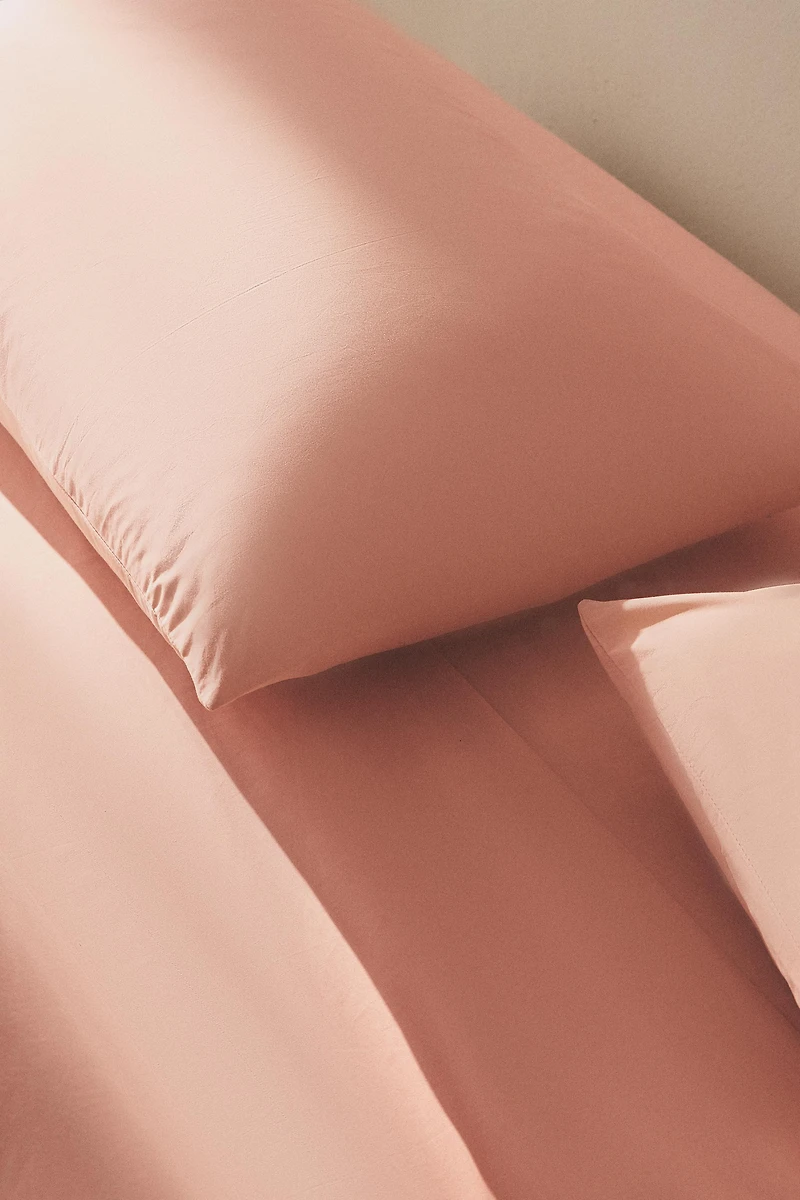 PERCALE COTTON PILLOWCASE ( THREAD COUNT