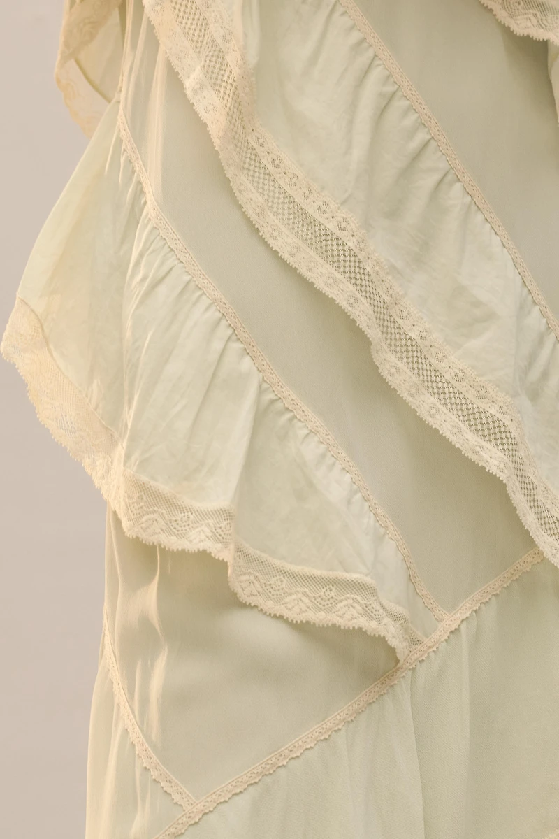 LIMITED EDITION LACE RUFFLE DRESS