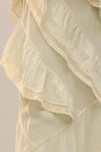 LIMITED EDITION LACE RUFFLE DRESS