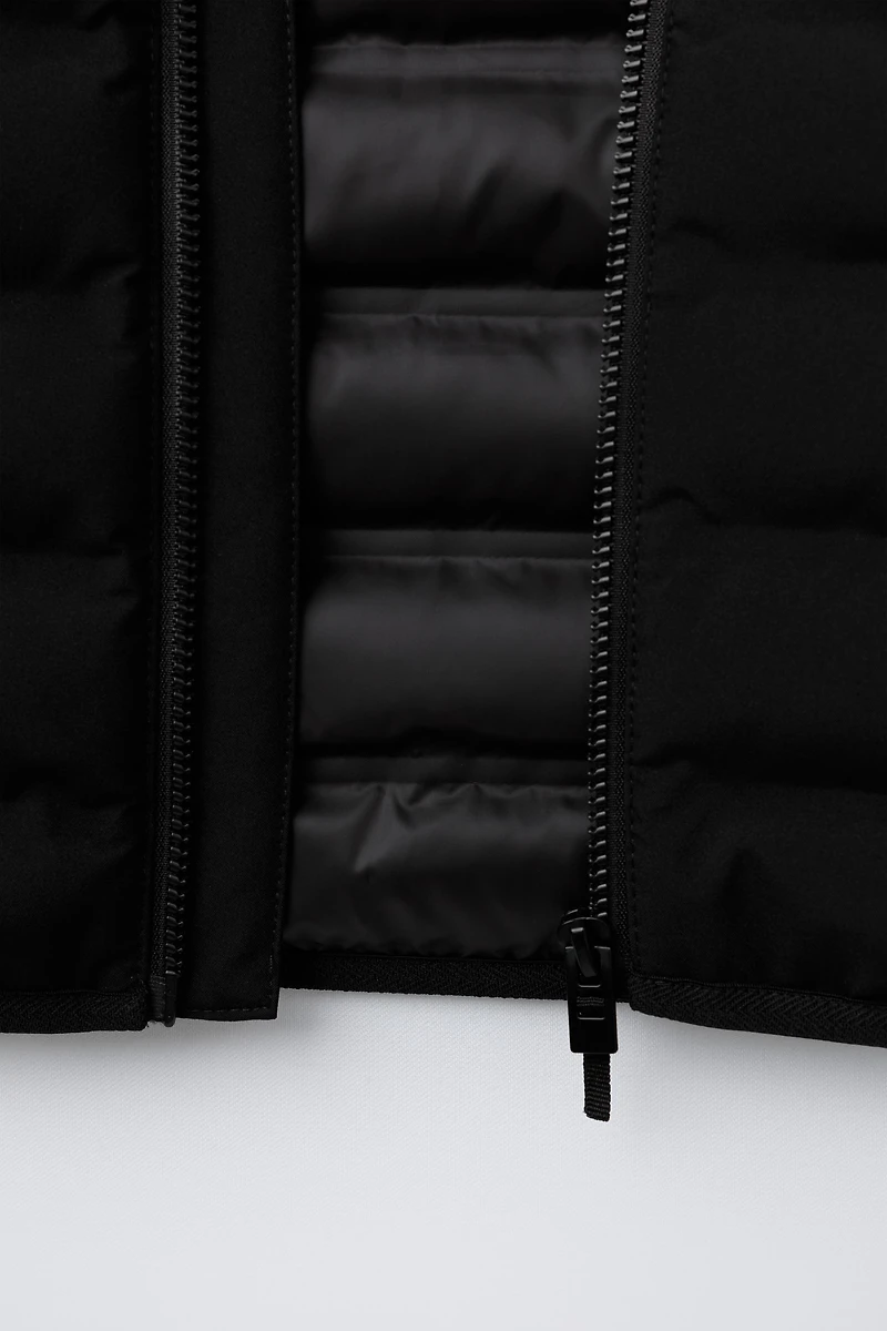BLOUSON REMBOURRÉ MANCHES NÉOPRÈNE