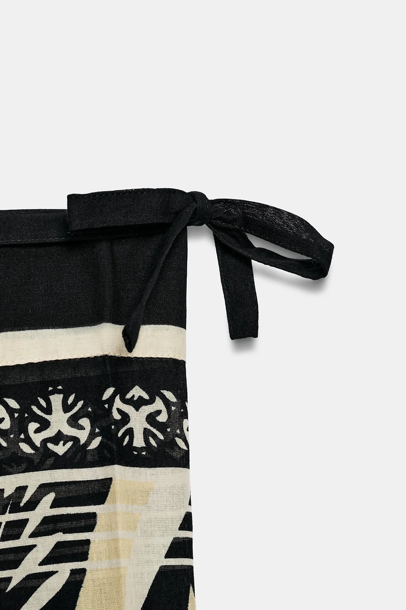PALM TREE PRINT PAREO