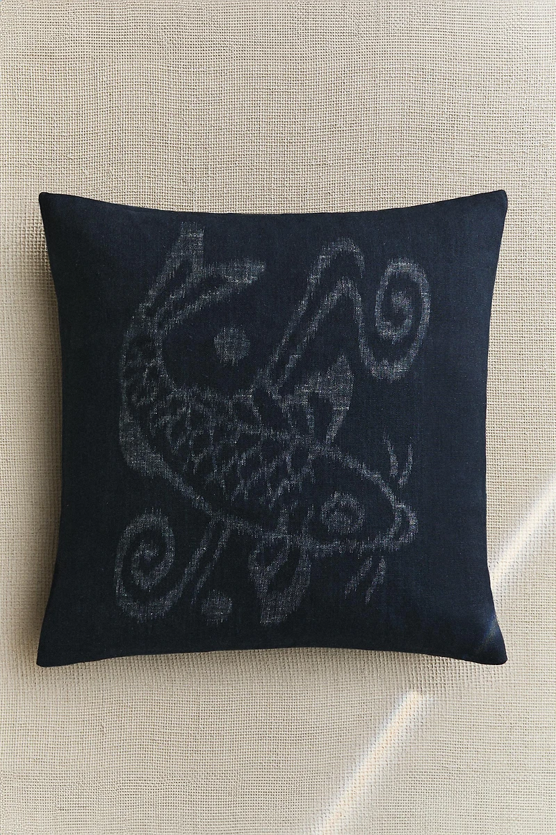 FISH THROW PILLOW COVER