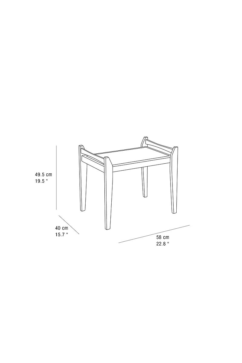 PETITE BANQUETTE EN BOIS