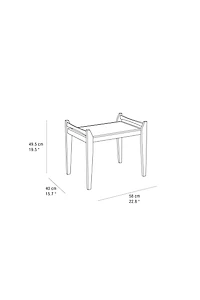 PETITE BANQUETTE EN BOIS