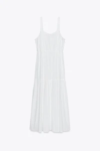 PANELED MIDI DRESS