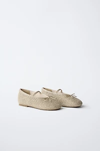CROCHET BALLET FLATS