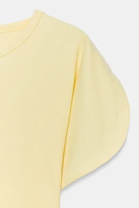 BALLOON SLEEVE TOP