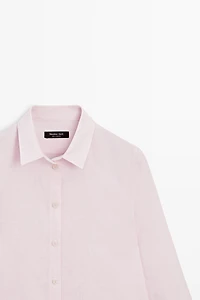 Flowing 100% linen shirt