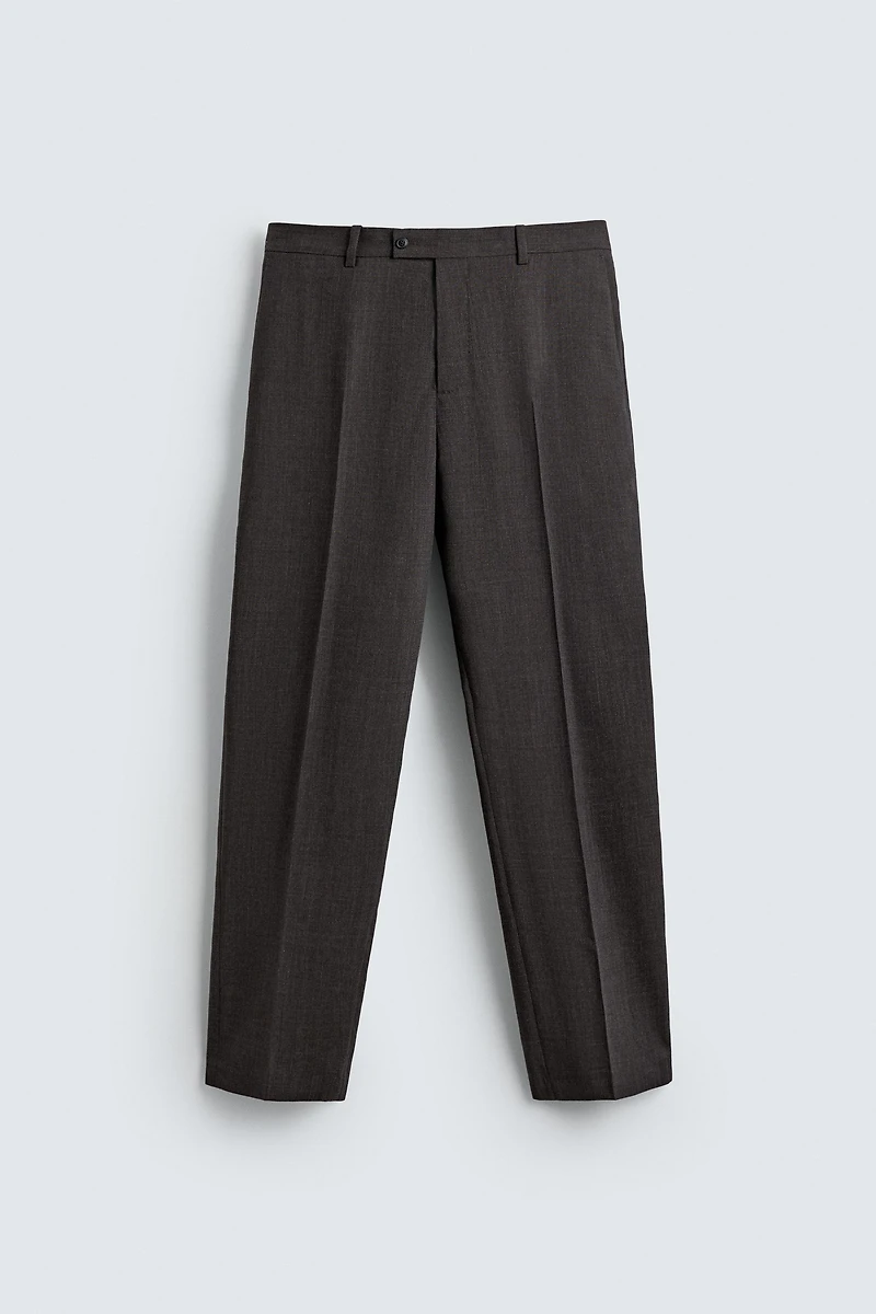 LIMITED EDITION 100% WOOL SUIT PANTS