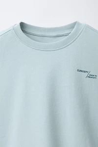 INTERLOCK TEXT T-SHIRT