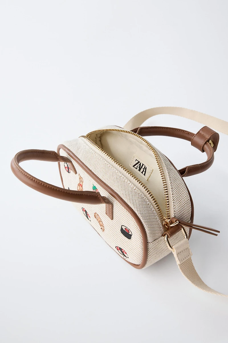 EMBROIDERED CROSSBODY BAG