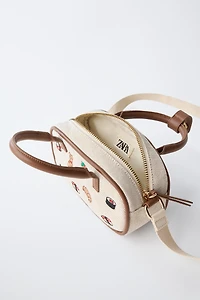 EMBROIDERED CROSSBODY BAG